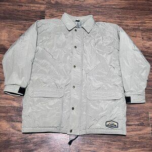 Rusty Brand Lined Coat Green Men’s Size Medium